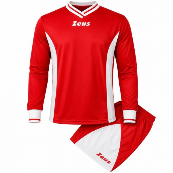 Zeus Kit Dedalo Voetbaltenue 2-delig rood/bianco