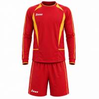 Zeus Kit Brazil Uomo Kit da calcio 2 pezzi rosso/giallo