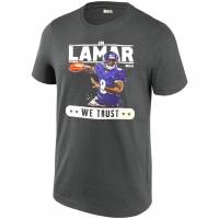 Lamar Jackson Baltimore Ravens NFL Herren T-Shirt NFLTS08MPU