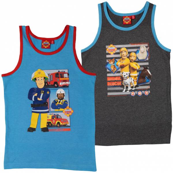 Sam El Bombero Niño Camisetas interiores Pack de 2 0129725