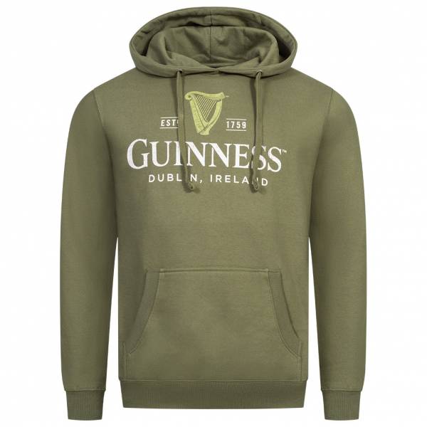 GUINNESS Harp Hoodie Uomo Felpa con cappuccio POMHS154OLV
