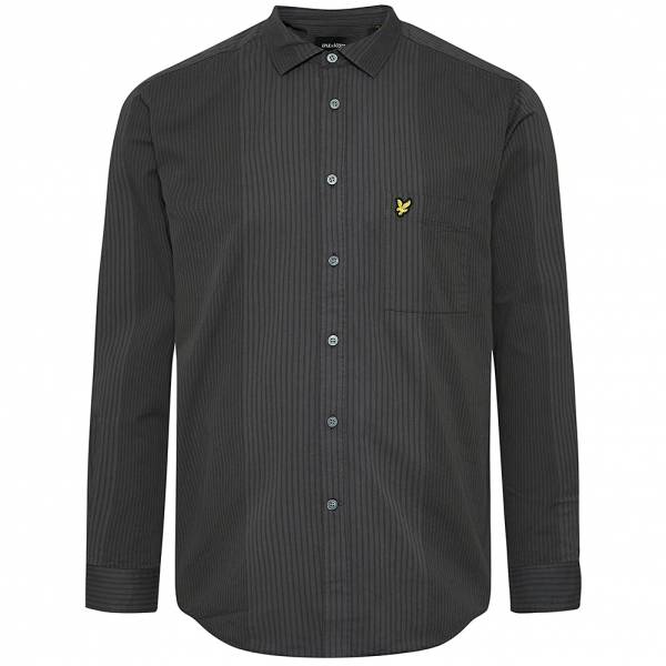 Lyle &amp; Scott Rayé ton sur ton Hommes Chemise à manches longues LW1704V-W635