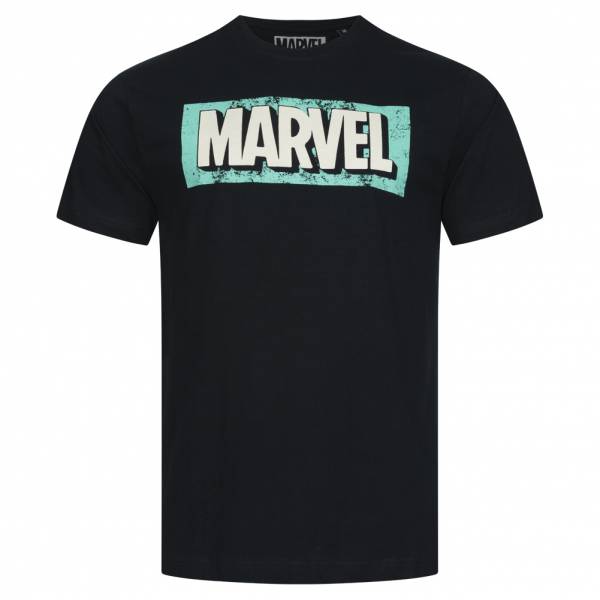 MARVEL Retro Logo Hommes T-shirt FBMTS750BLK