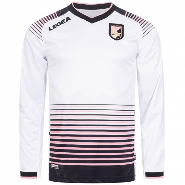 US Palermo Legea Herren Langarm Auswärts Trikot PLM222