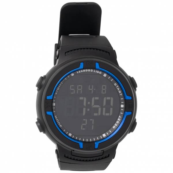 LEANDRO LIDO &quot;Vernazza&quot; Unisex Reloj deportivo negro/azul