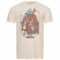 STAR WARS Mandalorian Flea Market Herren T-Shirt SWMTS048NAT