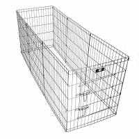 Vorschau: SPOCADO "United" Freilaufgehege 8 tlg. faltbar 76 × 61 cm schwarz Vorschau: SPOCADO "United" Freilaufgehege 8 tlg. faltbar 76 × 61 cm schwarz