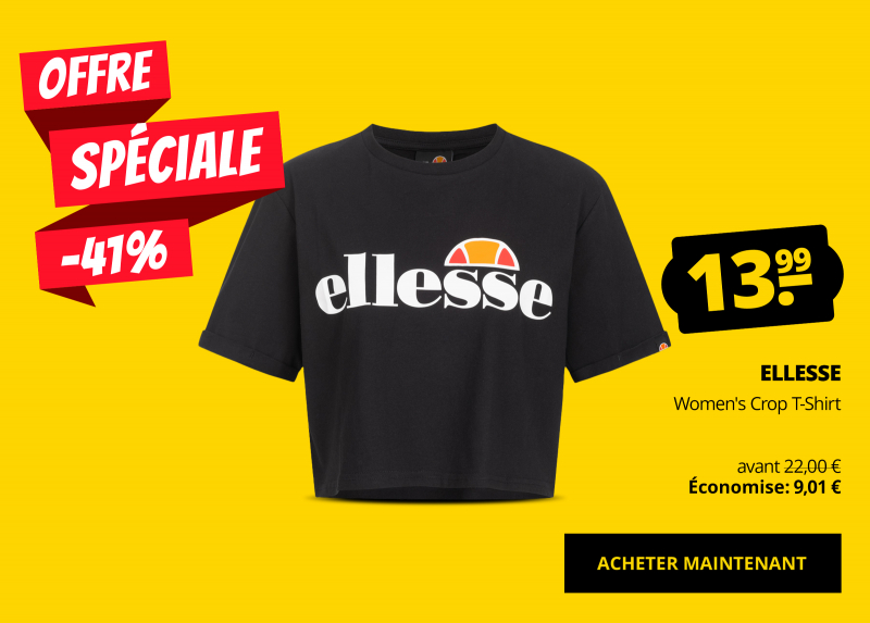 ellesse Women's Crop T-shirt  13,99 €!