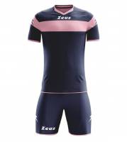 Zeus Kit Apollo Set da calcio + Shorts 2 pezzi blu/rosa