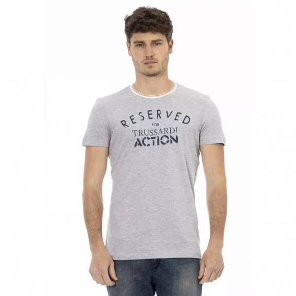 TRUSSARDI Action Men T-shirt Gray 2AT22A013