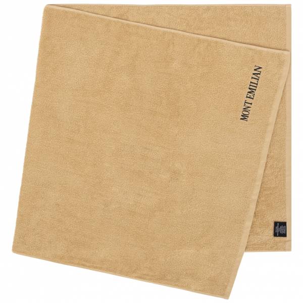 MONT EMILIAN &quot;Peillon&quot; Badhanddoek 140 x 70 cm beige