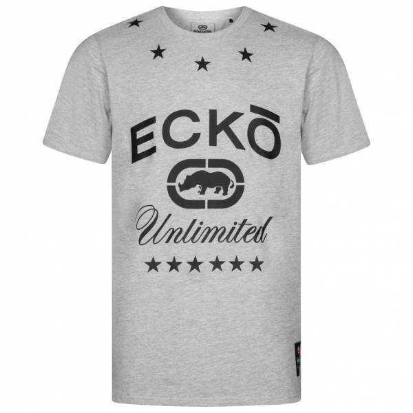 Ecko Unltd. Logostar Graphic Tee Herren T-Shirt ESK4372 Ath Grey Marl