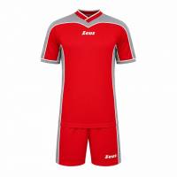 Zeus Kit Orfeo Trikot-Set 2-teilig rosso/grigio