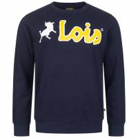 Lois Jeans Big Logo Herren Sweatshirt 3E-LSSRNM-BL-Navy