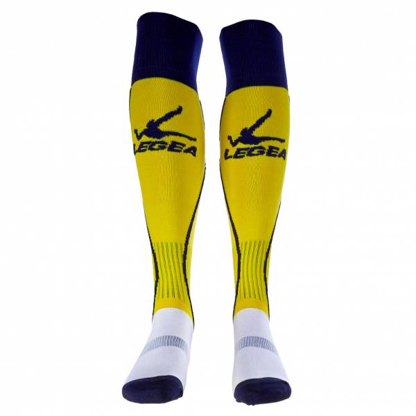 Legea Sportsokken Gold Pro geel / marineblauw