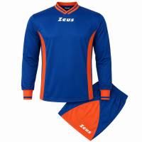 Zeus Kit Dedalo Voetbaltenue 2-delig blauw/rosso