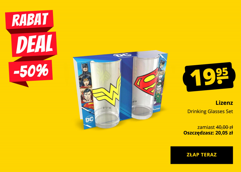 Lizenz Drinking Glasses Set od 19,95 zł!