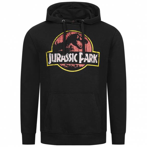 JURASSIC PARK Distressed Hombre Sudadera con capucha GBMHS346BLK