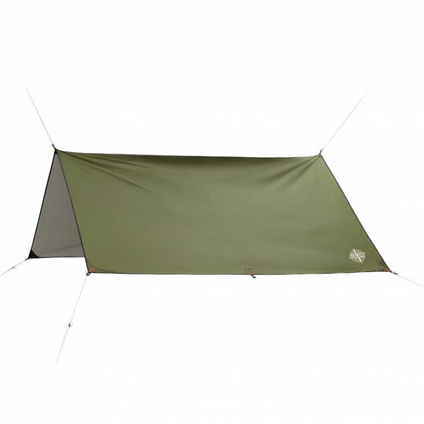 GOGLAND Lona de protección UV para exteriores 300 x 290 cm verde