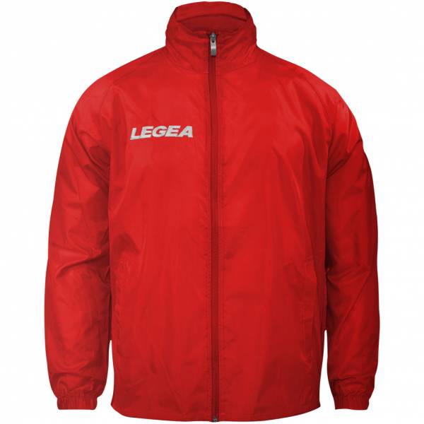 Legea Italia Teamwear Chubasquero rojo