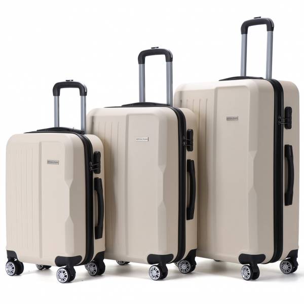 VERTICAL STUDIO „Visby“ 20″ 24″ 28″ Koffer 3er-Set beige | 04251538461870 VERTICAL STUDIO „Visby“ 20″ 24″ 28″ Koffer 3er-Set beige | 04251538461870