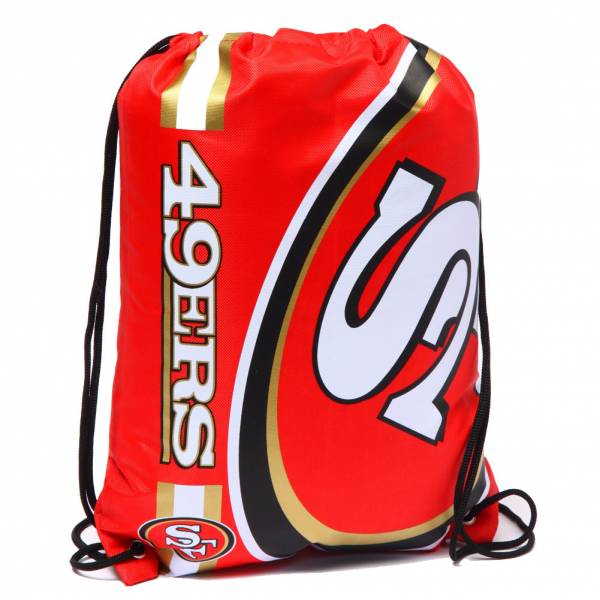 49ers de San Francisco NFL Drawstring Sac à dos Sac de sport LGNFLCLGYMSF