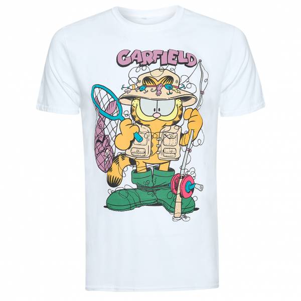 GARFIELD Fishing Hommes T-shirt POMTS308WHT