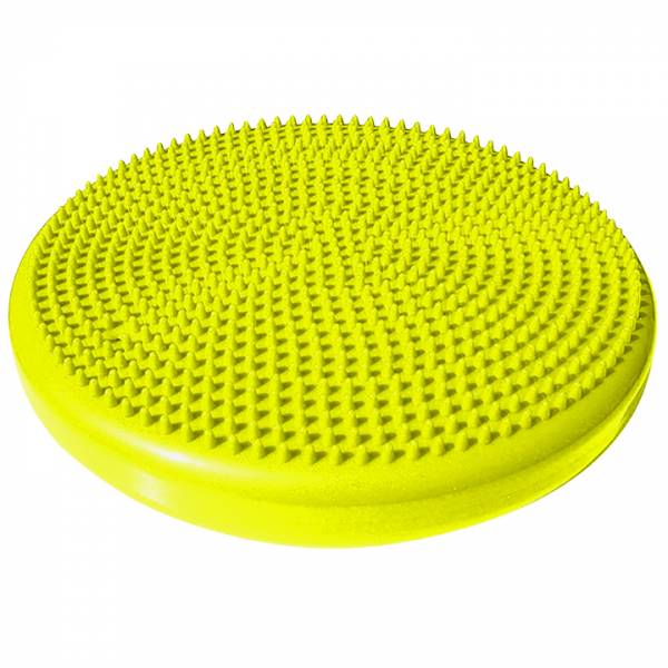 Zeus Medusa Fitness Coussin d'équilibre 30 cm jaune fluo