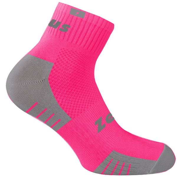 Zeus Chaussettes de fitness rose