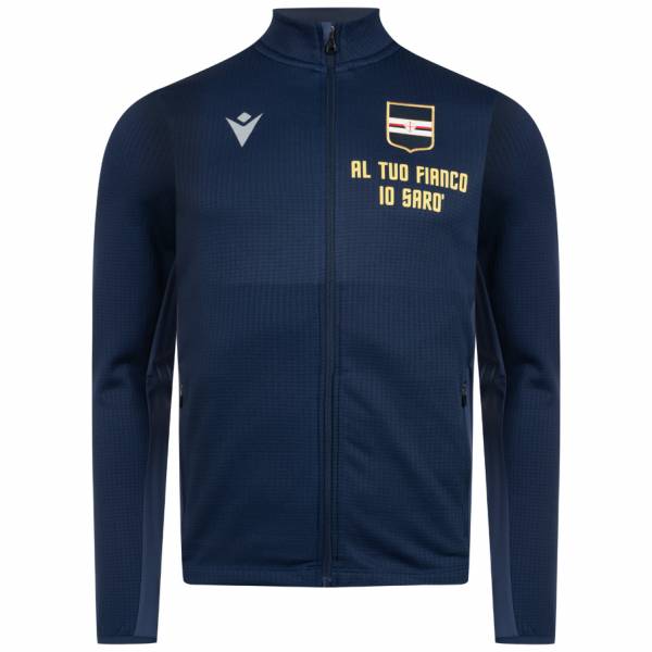 Sampdoria Genua macron Hombre Sudadera con cremallera 70001832