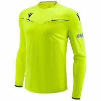 UEFA macron Hommes Maillot d'arbitre à manches longues 58575154