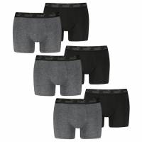 PUMA Elements Basic Hombre Calzoncillos bóxer Pack de 6 701232894-006