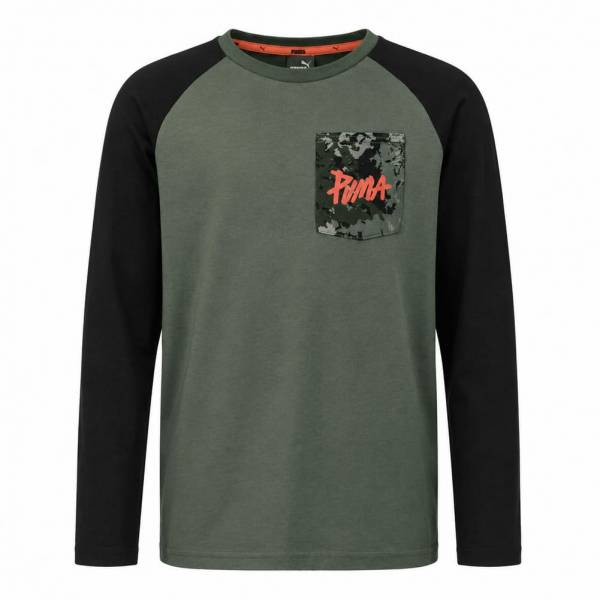 PUMA Style Longsleeve Niño Camiseta de manga larga 851885-23
