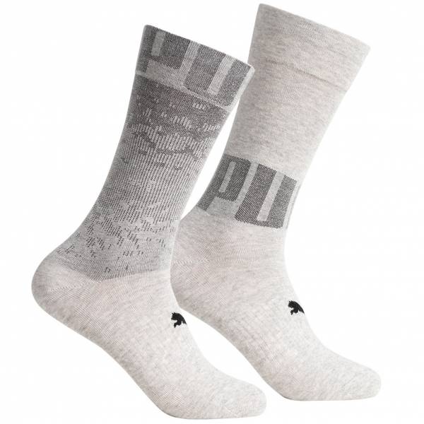 PUMA Anthrazit 2 paires Chaussettes 292001001-208