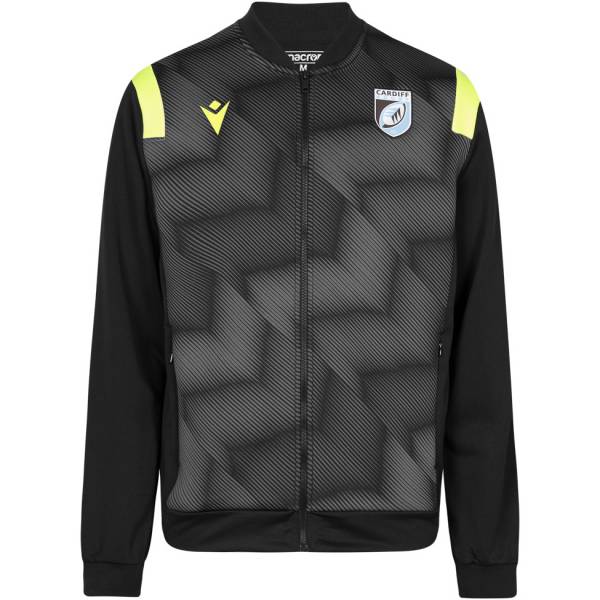 Cardiff Rugby macron Heren Presentatiejas 58539090 zwart M