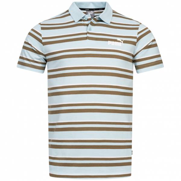 PUMA Essentials+ Stripe Jersey Hommes Polo 854261-18