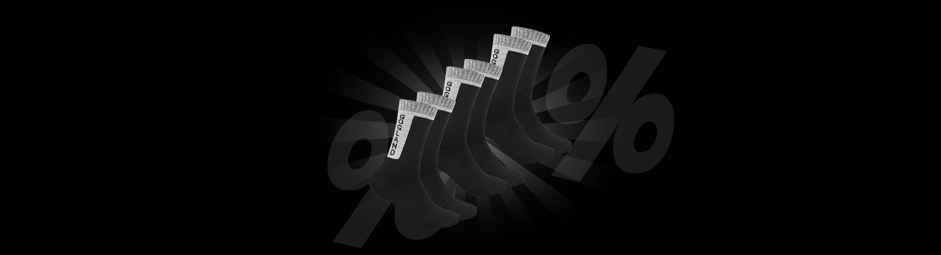 GOGLAND® 3 Pairs of Outdoor Socks only 1,99 €