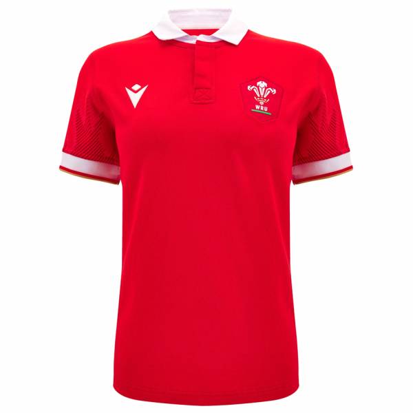 Wales WRU macron Rugby Women Home Jersey 60004638