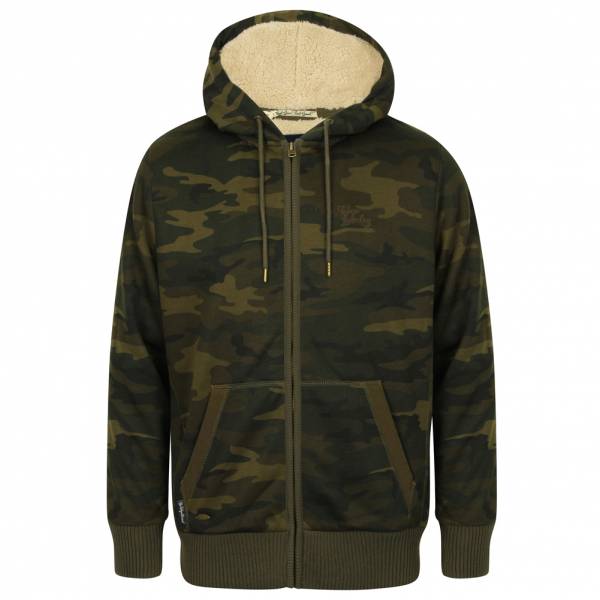 Tokyo Laundry Quantico Borg Line Zip Men's Hoody 1E9707