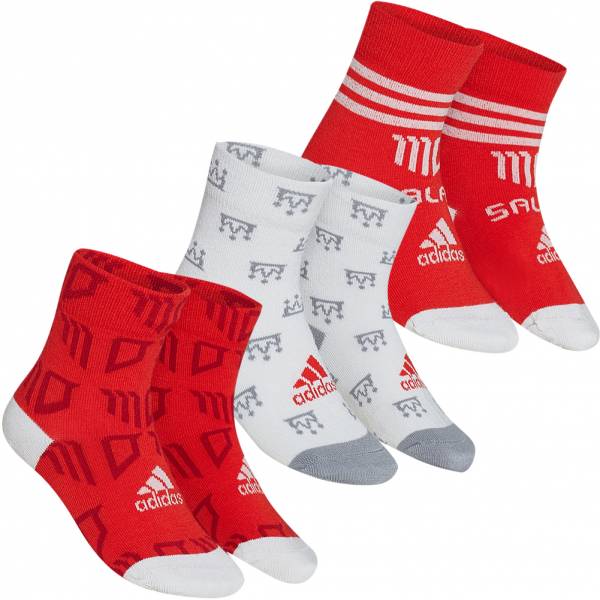 adidas x Mo Salah Kinder Socken 3 Paar GU4312