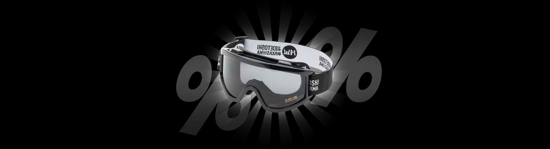 HIDETOSHI WAKASHIMA Unisex Ski Goggles only 3,33 €