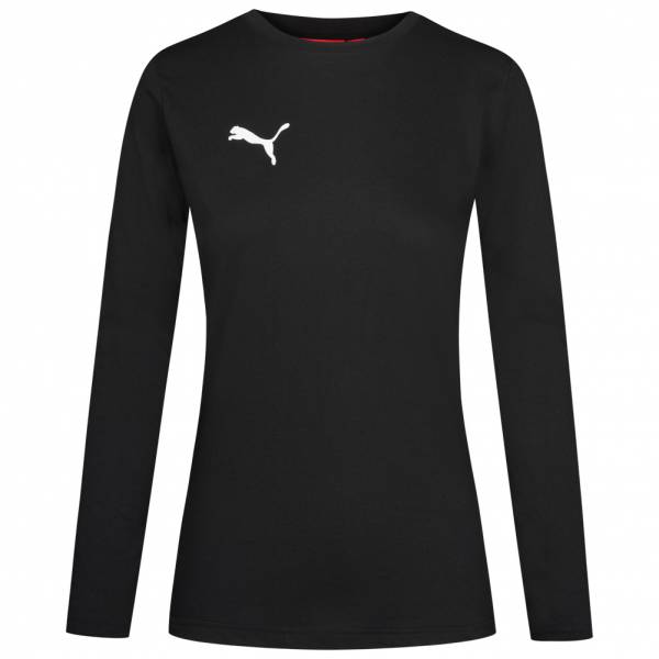 PUMA Logo Damen Langarm Shirt D37099-001