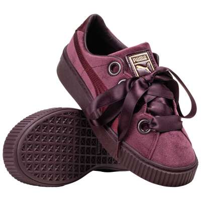 PUMA Platform Kiss Velvet Women Sneakers 367021 03 SportSpar