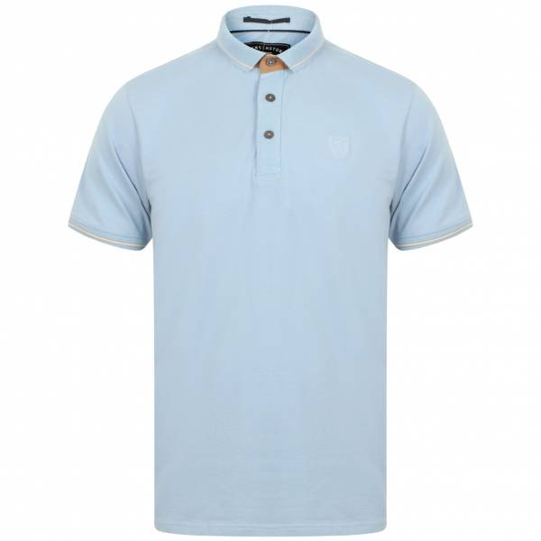 Kensington Eastside Prospect Cotton Herren Polo-Shirt 1X11176 Flacid Blue