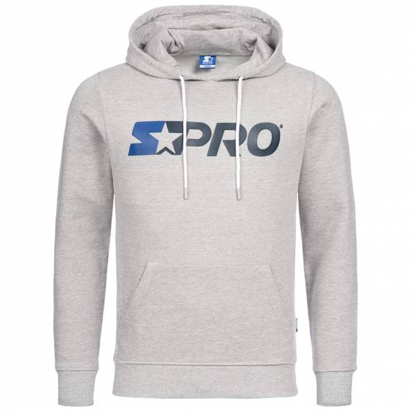 STARTER Sweat-shirt à capuche pour hommes CPE00040-ATHGREYMARL