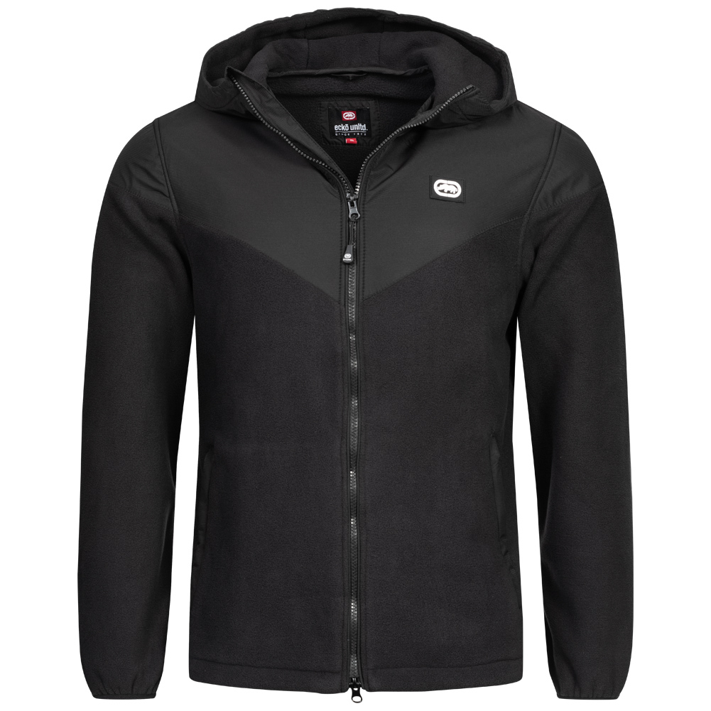 Ecko Unltd. Stroll Chaqueta forro polar capucha ESK04793 Negro deporte-outlet.es