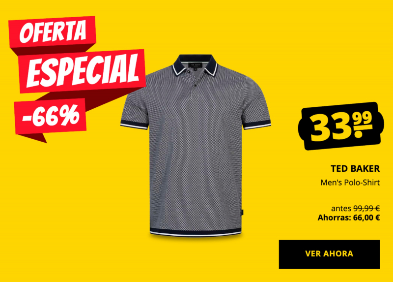 TED BAKER Men's Polo-Shirt solo 33,99 €