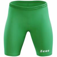 Zeus elastische functionele short Wielershort groen