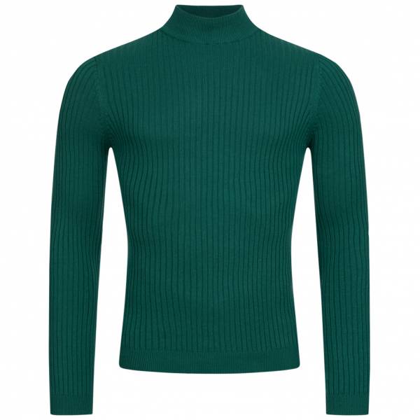 BRAVE SOUL Mutant Hombre Jersey de cuello vuelto MK-230 MUTANTC BOTELLA VERDE