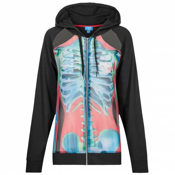 Sweat à capuche zippé complet Adidas Originals Rita Ora O-Ray pour Femme